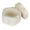 Hello Honey Elegant White Marble Pinch Pot with Lid